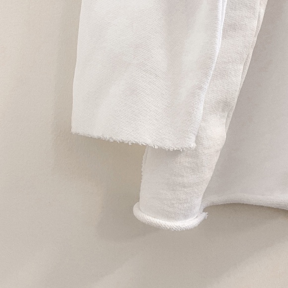 Frank & Eileen Beach Cardigan Triple Fleece White L - Picture 11 of 14